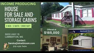 INCOME PRODUCING PROPERTIES  LUMBERTON MS 39455 [upl. by Nalyk]