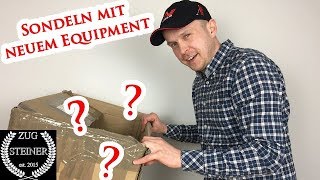 SONDELN mit neuem Equipment  METAL DETECTING AND THE NEW EQUIPMENT [upl. by Adlai356]