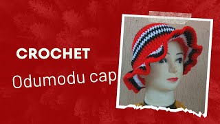 crochet odumodu cap crochet odumodu trending cap [upl. by Lledroc]