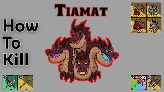 Heros Land Tiamat boss lowtier gear [upl. by Ytsirt]