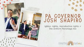 PA Governor Josh Shapiro on LGBTQ Rights [upl. by Eyaj]