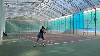 Diana Kaibara College Tennis Recruiting Video Fall 2025 [upl. by Cly315]