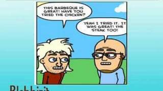 English Lesson Conversational English with Comics  The Barbeque [upl. by Rozek740]