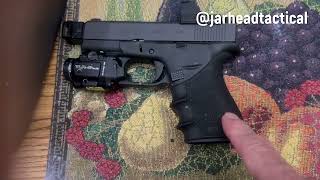 TRICKED OUT GLOCK 43X MOS JarHeadTactical BRAND NEW ACCESSORIES [upl. by Rede]