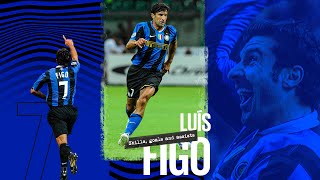 LINDIMENTICABILE FIGO 🇵🇹  SKILLS GOALS AND ASSISTS 🖤💙 [upl. by Adnawot]