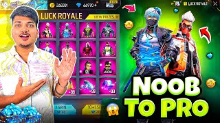 Free Fire Luckiest Id In Noob To Pro Got All Bundles And Gun Skins In 1 Spin😍 Garena Free Fire [upl. by Schroeder]