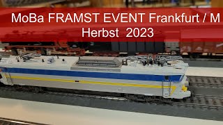 Modellbahn FRAMST Event Herbst 2023  Frankfurter Modellbahn Stammtisch [upl. by Orgell]