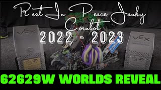 VEX Robotics Spin Up  62629W  Iron Patriots MK 1 World Championship Reveal [upl. by Idieh]