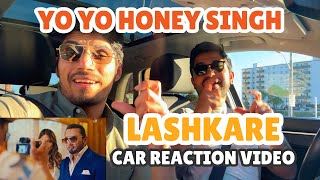 Lashkare Car Song ReactionReview  Yo Yo Honey Singh  Rupan Bal [upl. by Joab]