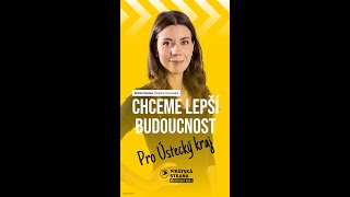 Ústecký kraj si zaslouží lepší budoucnost Kateřina Stojanová [upl. by Aerdua510]