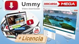 Descargar Ummy Video Dowloader Full Español Ultima vercion 188 Actualizable 2018 [upl. by Finbar339]