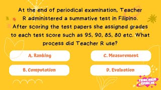 LET REVIEWER Professional Education  Question  1 with explanation [upl. by Adivad]