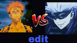 gojo vs sukuna and jogo vs gojo go to description for the editing app download link [upl. by Repard]