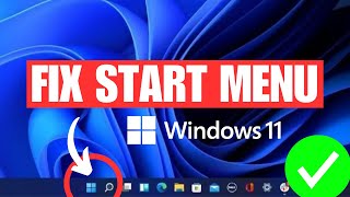 FIX Windows Start Menu Not Working on Windows 11 [upl. by Westmoreland414]