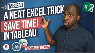 How to use excel named ranges in Tableau  Tableau tutorial [upl. by Akcirederf]