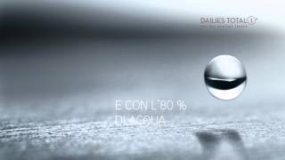 DAILIES TOTAL1®  Nuove lenti a contatto giornaliere in silicone idrogel con gradiente acqueo [upl. by Stilu]