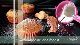 Muffin amaretti cioccolato e arance [upl. by Ecinnaj90]