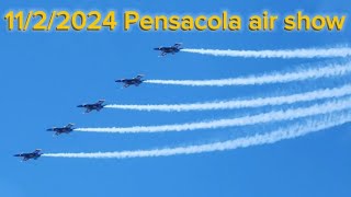 Blue angels and thunder birds 2024 Pensacola air show part 2 [upl. by Augusto]