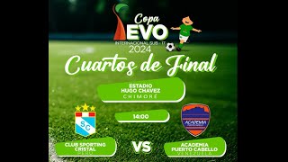 COPA EVO SPORTING CRISTAL VS PUERTO CABELLO [upl. by Yatnwahs667]