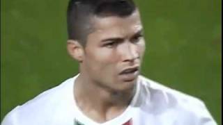 Stupid Nani Cancels Cristiano Ronaldo Amazing Goal against Spain 17112010 [upl. by Annaitsirk206]