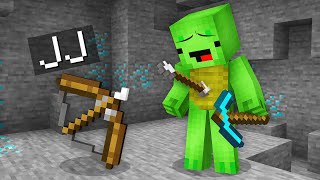 JJ Shapeshift to BOW to WIN Mikey in Minecraft  Maizen [upl. by Bald]