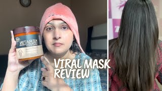 Most Viral Brazilian Keratin Hair Mask  price fake or real rabimanivlogs [upl. by Joaquin]