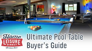 Signature Luxury Pool Tables Buyers Guide [upl. by Wilbur28]