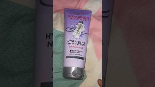 Unboxing Hyaluron MoistureHYALURON MOISTURE HYDRA FILLING NIGHT CREAM [upl. by Liebermann]