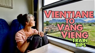 VIENTIANE TO VANG VIENG LAOS 🚝 High Speed Train Laos China Railway All You Need To Know [upl. by Tiraj]