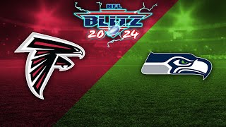 Atlanta Falcons vs Seattle Seahawks  NFL BLITZ Ep 246 [upl. by Luckin]