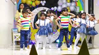 Rowdy baby Dance by the little stars of Dazzling Stars Nursery Maari 2 Rowdy baby preschoolers [upl. by Sheeb]