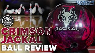 MOTIV Crimson Jackal 4K  Bowling Ball Review  Bowlers Paradise [upl. by Xantha]