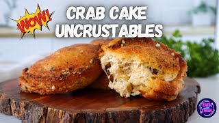 How to make EASY CRAB CAKE UNCRUSTABLES at Home [upl. by Enivid]