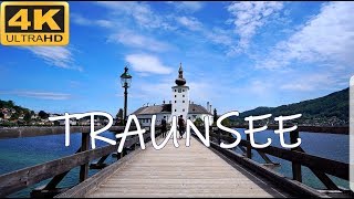 Traunsee Traunstein Gmunden Austria 4K Ultra HD [upl. by Nart]