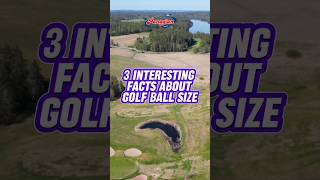 PARTS 20  WHY GOLF BALL SMALL SIZE golf facts sports [upl. by Anoyi83]