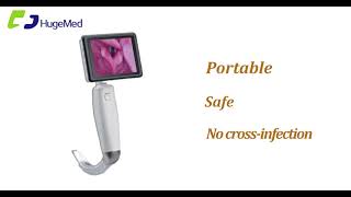 HugeMed Disposable Video Laryngoscope [upl. by Olatha875]