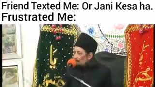 Laddan jafri Apni fikar kro choro ye sab  Zameer Akhtar naqvi  Laddan jafry funny memes [upl. by Ahsla]