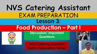 Nvs Catering Assistant Exam  Food Production I [upl. by Ainet698]