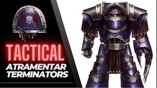 Atramentar Terminators Night Lords Elite Unit The Horus Heresy 30k 2 0 Tactics 2023 [upl. by Ennairrek]