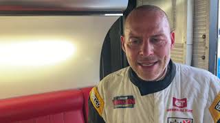 Jacques Villeneuve  Post Race Interview NASCAR GP ITALY [upl. by Sayre]