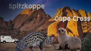 4WD Camping in Namibia Spitzkoppe and Cape Cross [upl. by Kati]