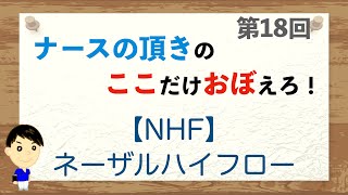 ここおぼ！【第18回】NHF：ネーザルハイフロー [upl. by Iolenta]