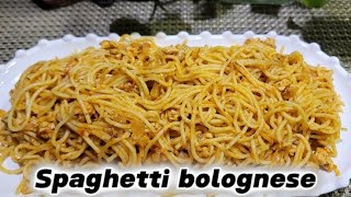 spaghetti bolognese  how to make spaghetti bolognese spaghetti bolognese recipe [upl. by Enisamoht]