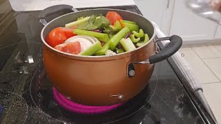 Como fazer Base de Sopa e Caldos  Receita Comida Caseira Prática e Fácil [upl. by Ardnatal]