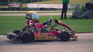 Innisfil Indy Karting Series Highlights September 9th 2018 [upl. by Ahsikam423]