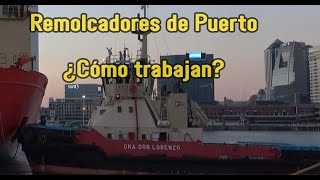 Trabajos remolcadores de puerto [upl. by Nebur]