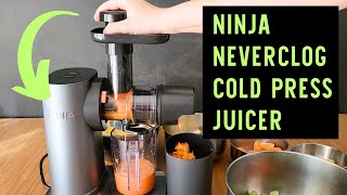 Ninja Neverclog Cold Press Juicer is Perfect for Fresh Juice [upl. by Mehta476]