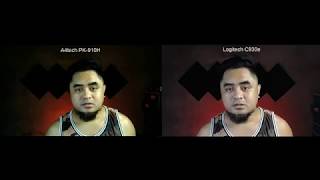 A4tech PK910H VS Logitech C930e Webcam Quick comparison [upl. by Eca93]