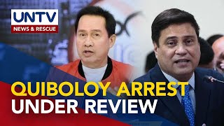 Zubiri to review QuiboloyHontiveros responses before deciding on arrest warrant [upl. by Cosimo]