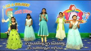 Its Bubbling Its Bubbling  JR VBS  Kids Action Songs [upl. by Madelaine656]